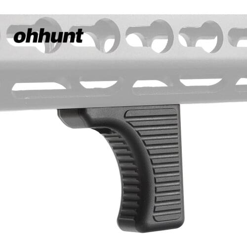 Weapon Tactical Hunting Keymod Rail Handguard Hand Stop Handstop Barricade Rest Standard Interface Aluminum Black Tan