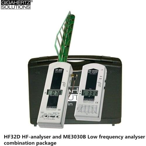 Genuine Direct selling HF32D HF-analyser and ME3030B low frequency electromagnetic radiation monitor combination package