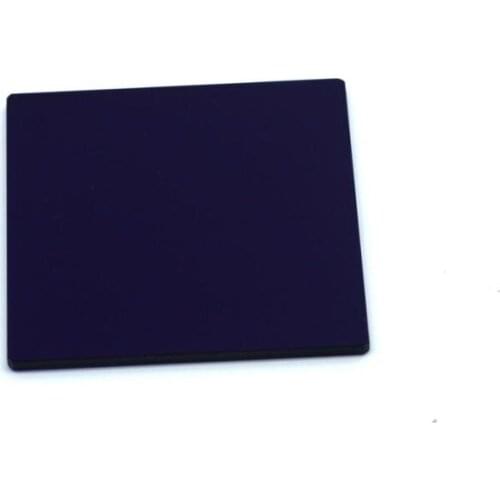Size 60x60mm B-390 ZB1 violet filter glass