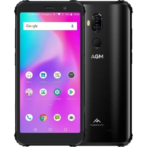 AGM X3 Rugged 8GB 128GB IP68 Waterproof Face Unlock 4100mA 5.99'' Android 8.1 Octa Core 4G NFC OTG Wireless Charge Mobile Phon