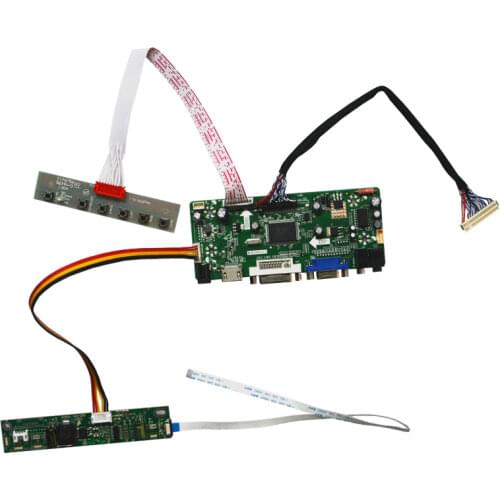 HDMI DVI VGA LVDS LCD Controller Board For 21.5inch M215H3-LA1 12Pin 1920x1080 Panel