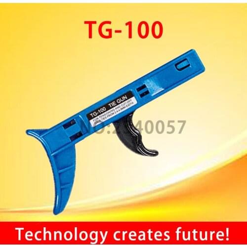 TG-100 Fastening and cutting tool special for Cable Tie Gun For Nylon Cable Tie width: 2.4-4.8mm