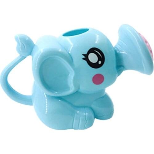 Funny Small Elephant Watering Pot Baby Kids Bath Play Toys Plastic Watering Can M89C