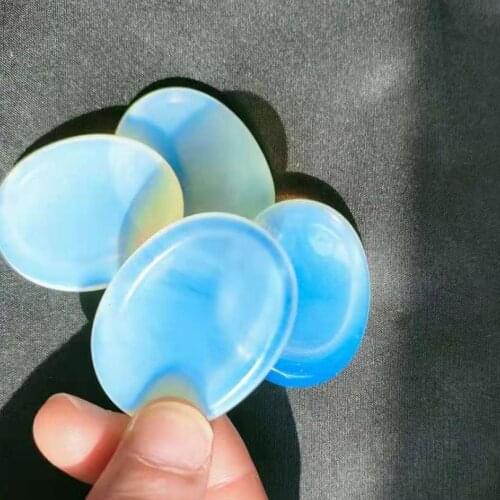 1pc About20g Natural beautiful opal Oval Aquarium Home Decor Holiday Gifts