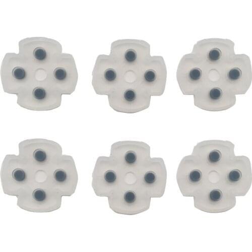 100 sets a lot Silicone Button Conductive Rubber Pad for Sony PlayStation 4 Driver Controller for PS4 Slim Pro Game Spare Parts