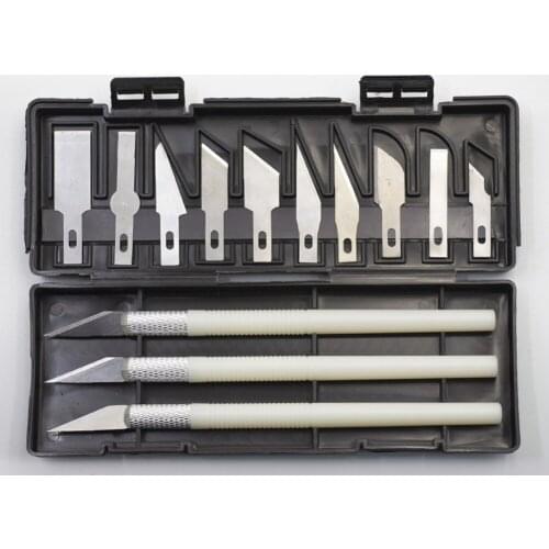 13pcs/Set Wood Carving Tools Fruit Food Craft Sculpture Engraving Scalpel DIY Cutting Tool C1