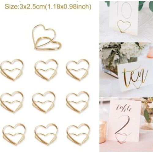 15/20-Pcs Creative Metal Memo Clip Desktop Business Card Holder Square Seat Folder Clip Iron Card Holder