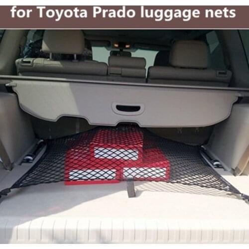 Car net baggage net bag for Toyota Prado trunk special storage net luggage nets trunk