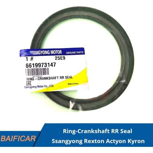 Baificar Brand New Genuine Ring-Crankshaft RR Seal 6619973147 For Ssangyong Rexton Actyon Kyron