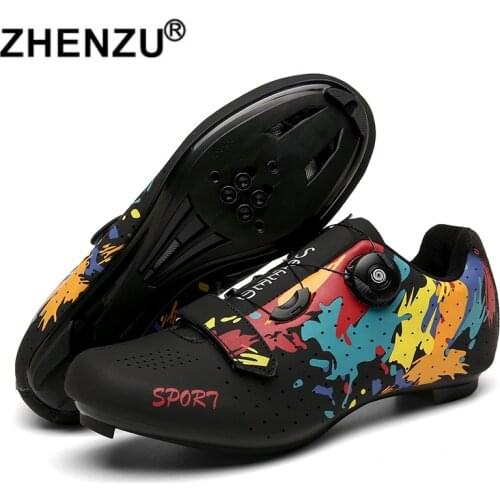 BINBINNIAO Professional Cycling MTB Shoes Men Sports Route Cleat Road Bike Speed Flat Sneaker Racing Women Bicycle Mountain Spd