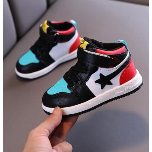 Kids Shoes 2021 Autumn Winter Baby Boys Brand Martin Boots Children Fashion Short Boots Girls Sneakers Toddlers Sport Shoes