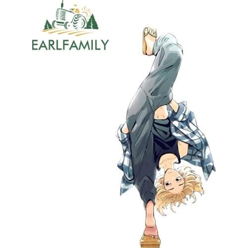 EARLFAMILY 13cm x 6cm Mikey Cool Graphics Art Car Sticker Waterproof Vinyl Wall Decal JDM RV VAN Home Decoration