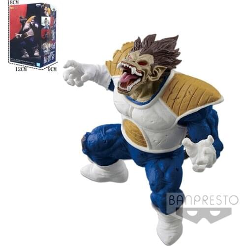 Bandai Genuine Dragon Ball Z Anime Figures Vegeta Action Figure Collections Model Dolls Toys Gifts for Children