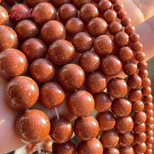 4,6,8,10,12mm Smooth Round Red Sandstone Beads Stone Beads For DIY Necklace Bracelat Earring Jewelry Making 15" Free Shipping