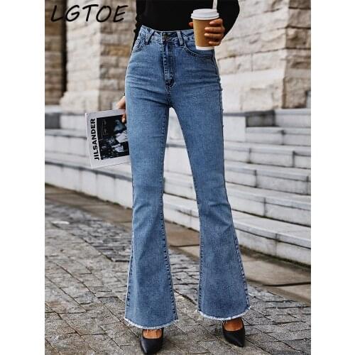 LGTOE Womens High Jeans