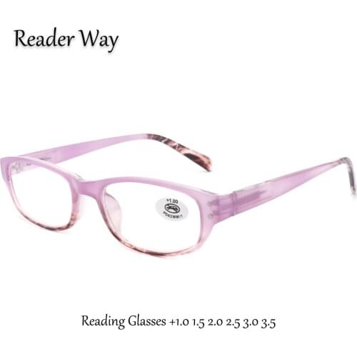Fashion Design Ladies Reading Glasses 1.0 1.5 2.0 2.5 3.0 3.5 Female Reader Eyewear Presbyopic Eyeglasses for Women Durable