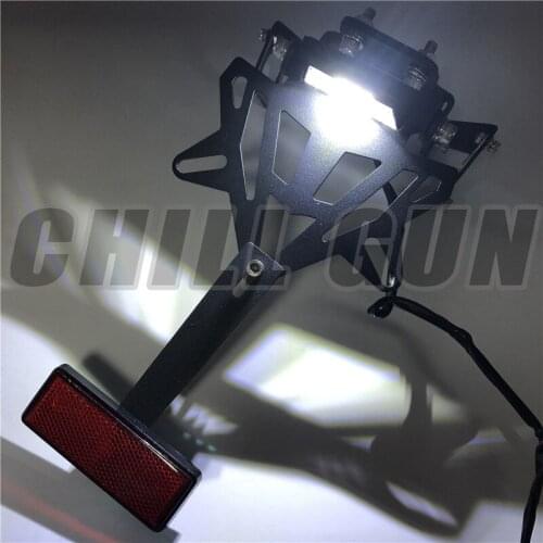 Motorcycle LED Light Tail Tidy Fender License Plate Holder Eliminator Registration Fits For KAWASAKI Z900 Z 900 2017 Z-900 17