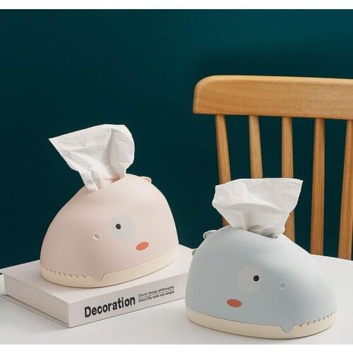Cartoon Tissue Box Home Living Room Desktop Decoration Decorative Napkin Box Dinosaur Creative Pumping Box