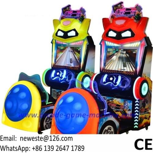 Very Popular Amusement Arcade Simulator Kids Driving Car Racing Games Machines For Children