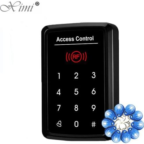 Single Door RFID Access Controller With Keypad Standalone Security Access Control System 125Khz Keypad 125KHZ Smart Card Reader