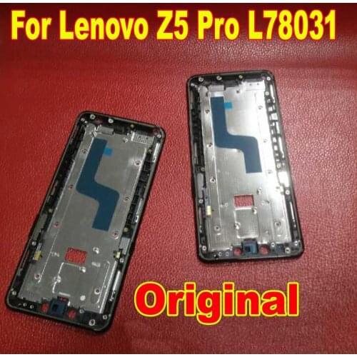 Original Best New For Lenovo Z5 Pro L78031 6.39" Holder Front Bezel Housing Case Middle Frame Chassis NO LCD Display