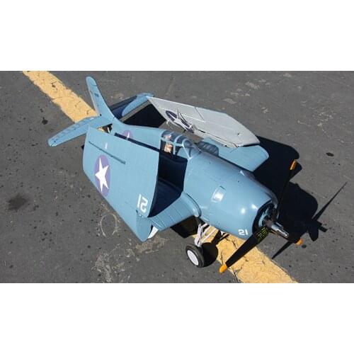 Sky flight Hobby 1200mm wingspan F4F rc propeller plane