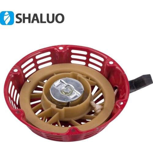 Top recoil pull starter 173F 177F Gasoline generator spare parts recoil starter petrol engine pull plate set GX240 GX270