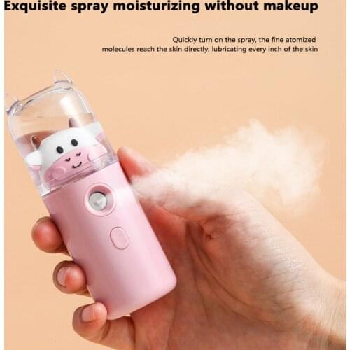 USB Nano Sprayer Cooling In Summer Mini Beauty Tools Moisturizing Skin Care Accessories Portable Facial Beauty Instrument TSLM1