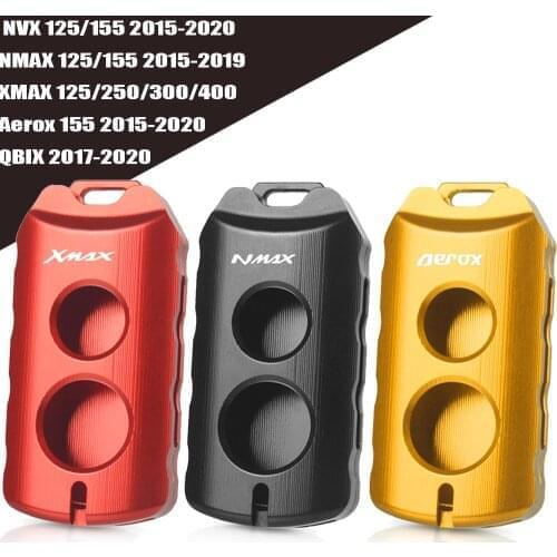 High Quality Motorcycle cnc Key Fob Case For YAMAHA XMAX X-MAX 125 250 300 400 2017 2018 2019 2020 2021 key Holder Protection
