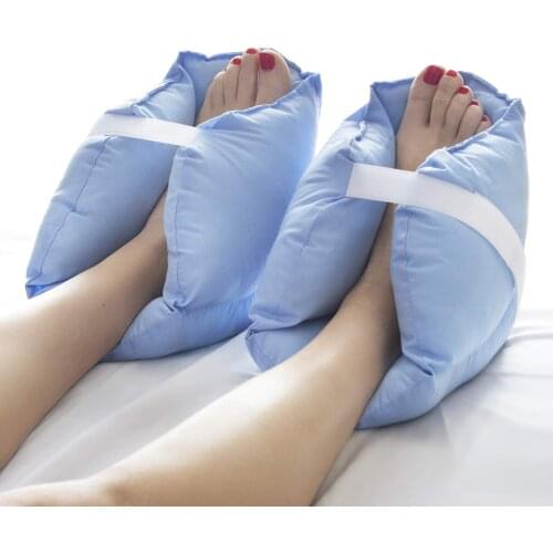 Heel Protective Pads, Heel Guard, One Pair, Blue, Foot cover