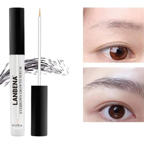 LANBENA 4.5ml Eyebrows Growth Liquid Repair Nourish Hair Follicles Enhancer Can take good care of eyebrow and make it longer