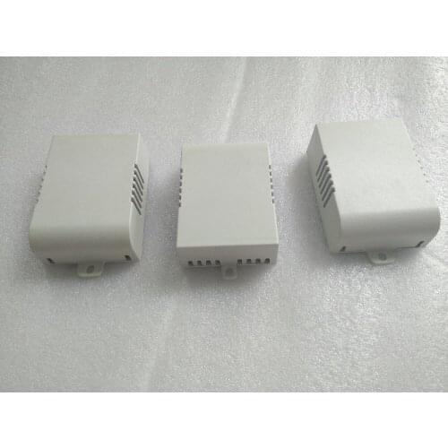 3pcs 75*53*25mm white junction plastic wall mounting pcb box enclosure