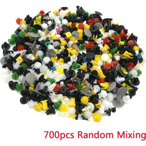 700pieces 30 kinds Universal Mixed Auto Fastener Car Bumper Clips Retainer Car Fastener Rivet Door Panel Liner for All Car