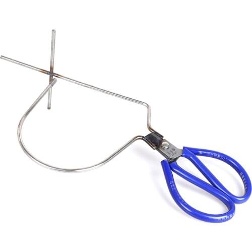 Stainless Steel Glaze Clamp Pottery Clamp Tool Glaze Porcelain Caliper Hand Tools for Beginner Sculptor
