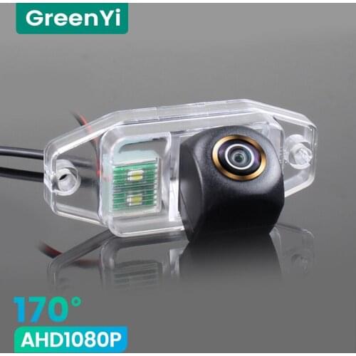 GreenYi 1080P HD 170° Car Rear View Camera For Toyota Prado 2011 Night Vision Reverse Reversing 4 pin Vehicle Parking AHD