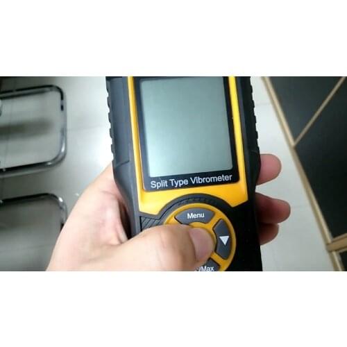 HT-1201 Portable LCD Vibration Analyzer Tester Meter Vibrometer Gauge Tester Analyzer 0.1-199.9m/s Vibration Tester Analyzer