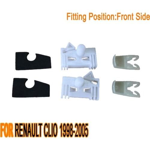 FOR RENAULT ESPACE MK IV 4 ELECTRIC WINDOW REGULATOR REPAIR KIT FRONT LEFT or RIGHT O/S 2002-2006