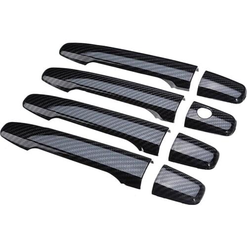New Arrival Auto Accessories 4pcs Car Chrome Door Bowl Cover Sticker Interior Styling For Mitsubishi Lancer EX Evolution X 08-17