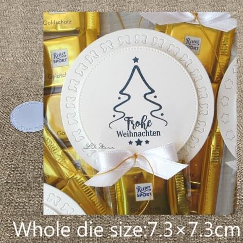 New Design Craft Metal Cutting Die die cuts wing circle ring decoration scrapbook Album Paper Card Craft Embossing die cuts