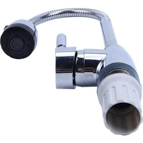 New Zinc Alloy 360 Degree Rotatable Hot Cold Mixer Tap Kitchen Wash Basin Faucet Single Handle
