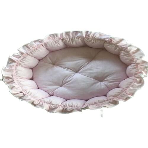 Babynest Bed Portable Crib Travel Bed Solid Cotton Newborn Baby Crib Infant Bedding