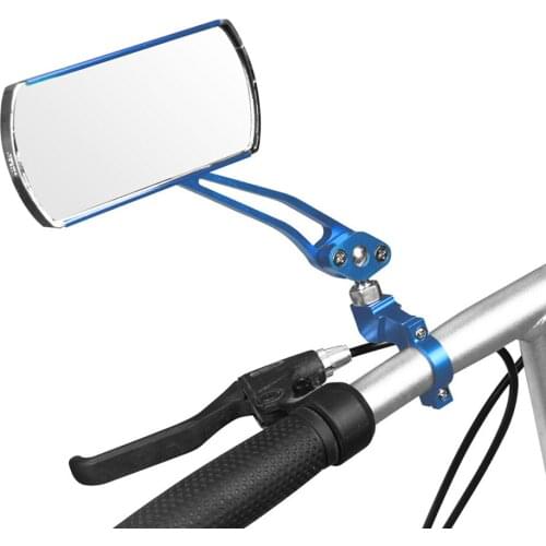 Adjustable Rotatable Bike Rear View Mirror Bicycle Mirror Handlebar Mount Wide Angle Rearview Mirror