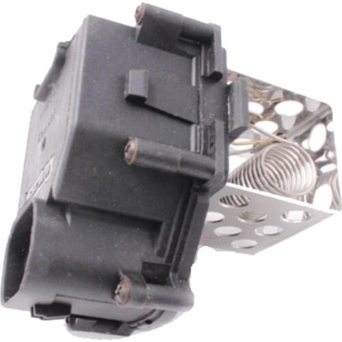 1 PCS 9649247680 Heater Blower Fan Resistor For Citroen Berlingo C1 C4 Xsara Picasso Aluminum + ABS Blower Motor Resistor Part