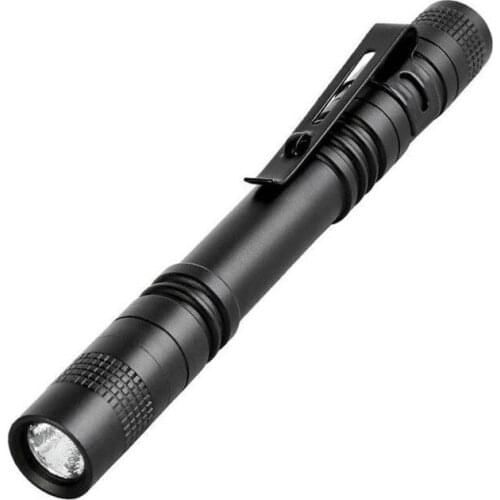 Tactical Mini Portable Pen Flashlight Torch Flash Light for Hunting Camping Hiking Lighting Pocket AAA Penlight