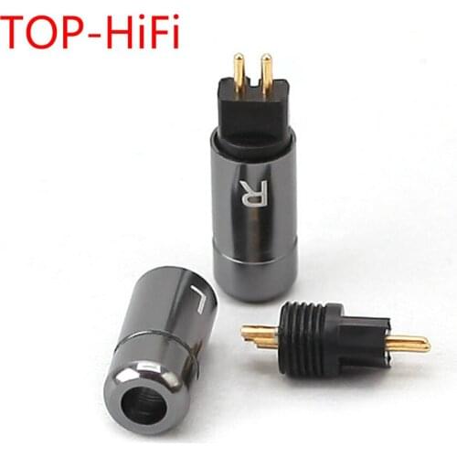 TOP-HiFi 0.78mm Earphone Plug Connector DIY Upgrade Headphone Jack for W4r UM3x 1964 Heir 10.A IEM8.0 IEM10.0