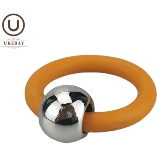 UKEBAY NEW Bead Ring Female Boho Jewelry For Women Ring Finger Handmade Rubber Jewellery Pearl Rings Elasticity Rope All Size