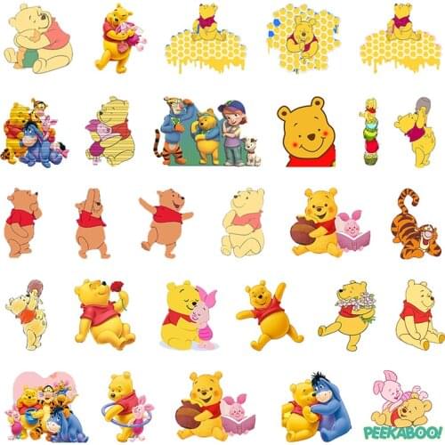 Disney Pooh And His Friends Jewelry Epoxy Earrings Resin Jewelry New Products Gift Fashion Handmade Accessories