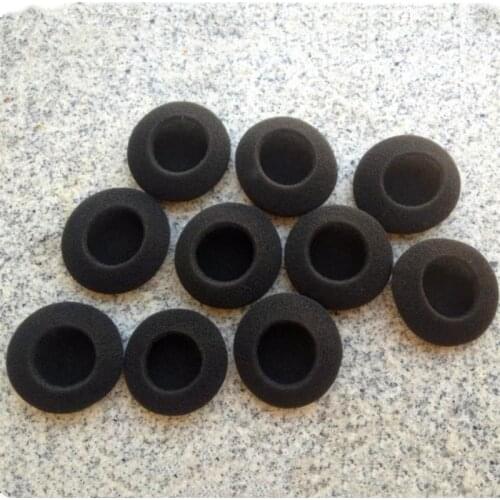 10 PCs/lot 5cm Foam Replacement Ear Cushions Earpads Covers For Big Headphones Diameter in the range of 4.8-5.3cm