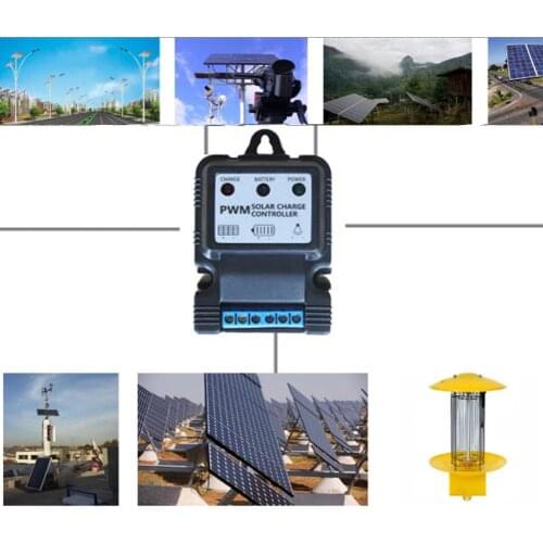 12 V 10A PWM Intelligent Solar Controller Solar Photovoltaic Panel Solar Street Light Charge And Discharge Controller System