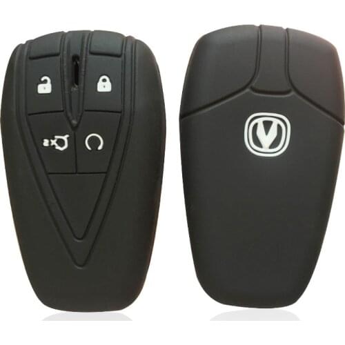 Car Key Cover Case for Changan CS35PLUS CS55PLUS CS75PLUS Key Holder Case for Keychain Alarm 2019-2020 Accessories